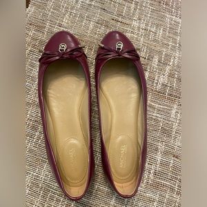 Michael Kors DarkBerry flats